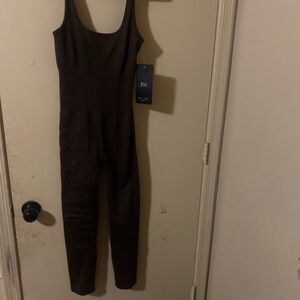 Elegant Dark Brown Jumpsuit